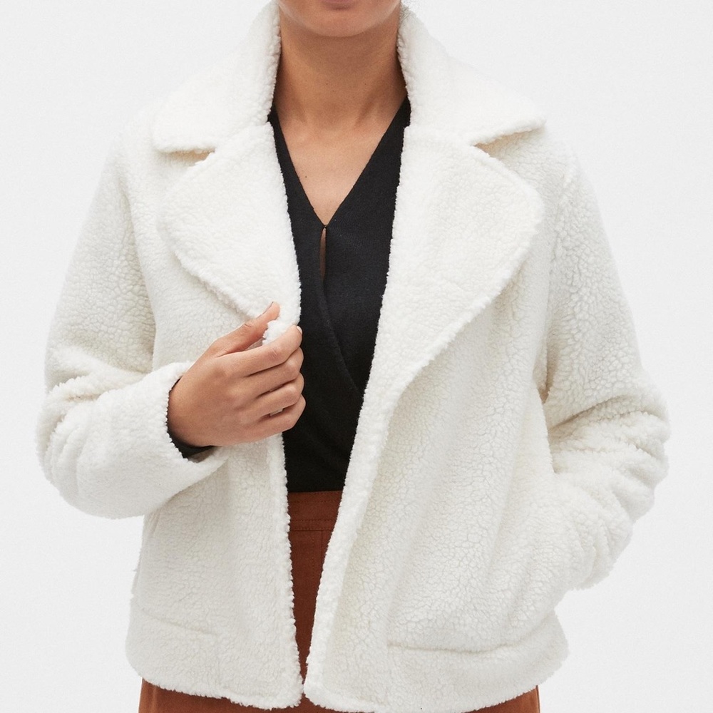 Banana Republic Teddy Sherpa Jacket